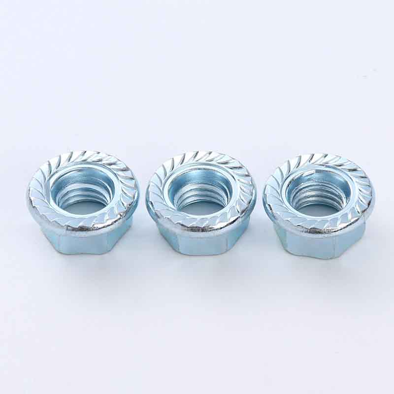 Flanges सह उच्च शक्ती षटकोनी काजू