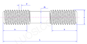 Equal Length Double End Stud