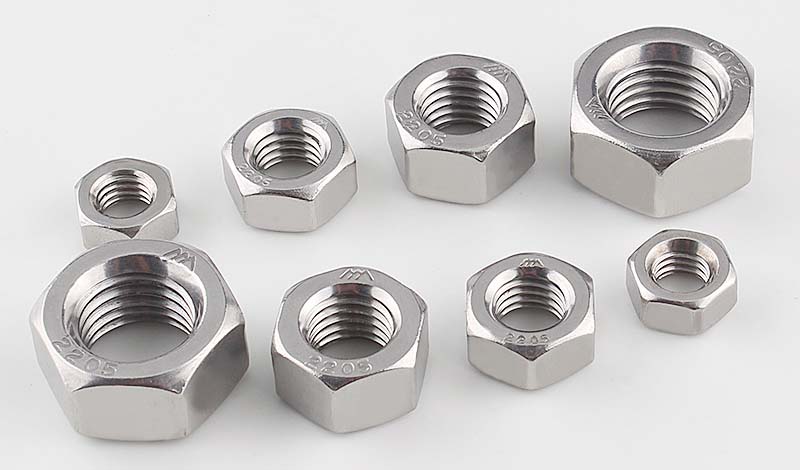 High precision single chamfered hexagon nuts