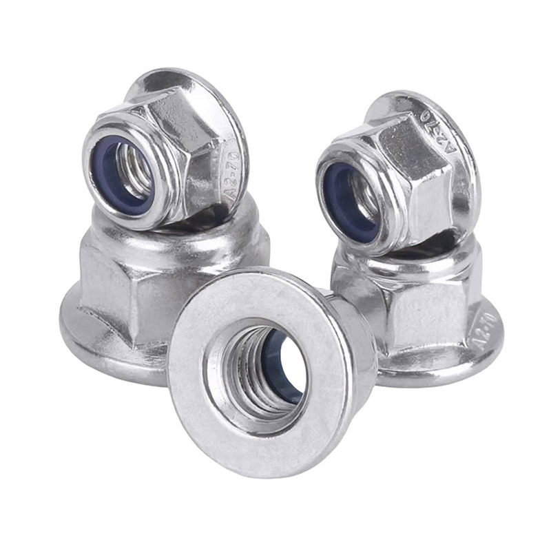 Prevailing Torque Type Hexagon Nuts with Flange Prevailing Torque Type Hexagon Nuts with Flange