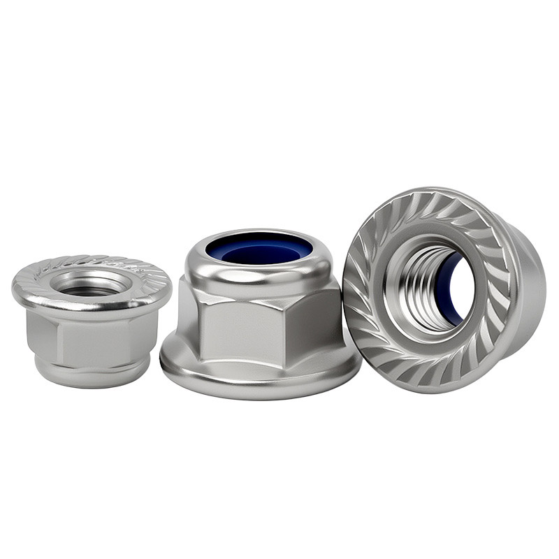 फ्लँजसह प्रचलित टॉर्क प्रकार हेक्सागोन नट्स