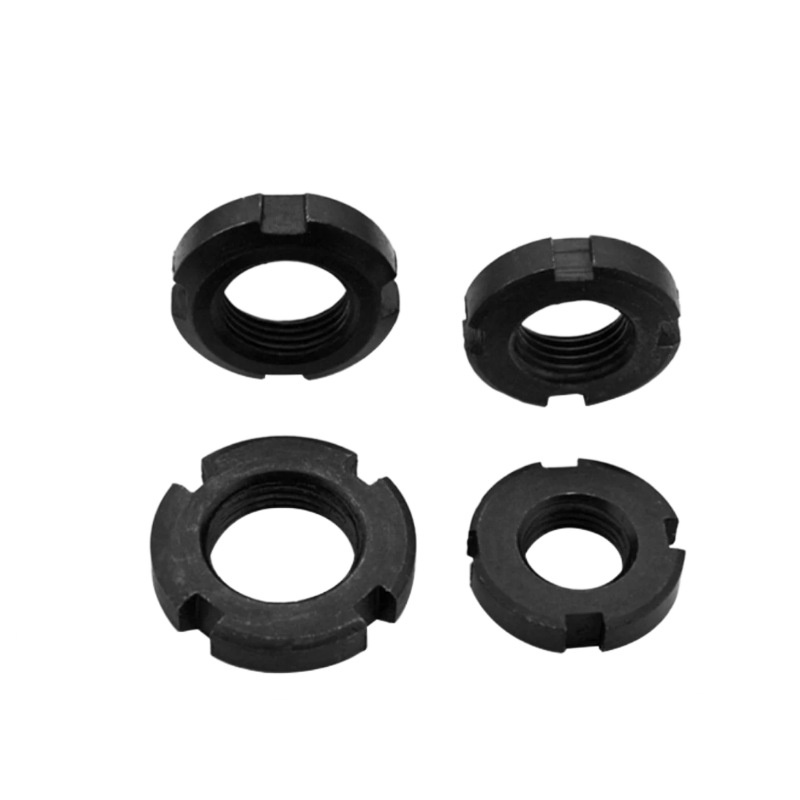 शेकप्रूफ स्लॉटेड लॉकिंग राउंड नट